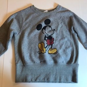 disney gray sweater